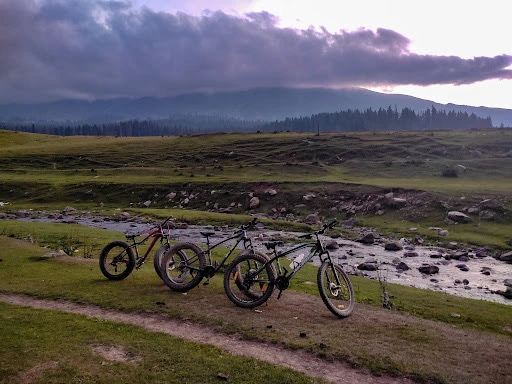 Mountain biking in Gulmarg
